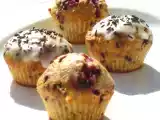 Recette Muffins allégés chocolat / framboise / coco