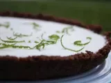 Recette Tarte couscous-chocolat-coco au citron vert