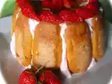 Recette Charlotte aux fraises à l'agar-agar