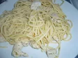 Recette Spaghetti au poulet et a l estragon
