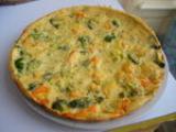 Recette Quiche sans pâte au saumon et aux brocolis