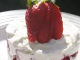 Recette Verrines fraises et mascarpone sans verrines
