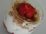 Recette Verrine de fraises à la crème de mascarpone