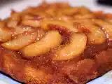 Recette Gâteau renversé aux pêches sans gluten