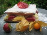 Recette Mille feuilles aux fraises express!