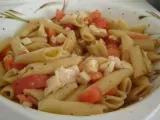 Recette Salade de pennes / tomates / mozzarella