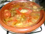 Recette Tajine de poisson aux légumes