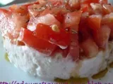 Recette Tartare de tomates sur lit de rillettes de thon
