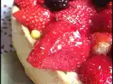 Recette Gâteau au fromage frais et fraises