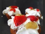 Recette Cupcake fraise-rhubarbe
