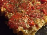 Recette Tarte tomates cerises, chèvre & miel