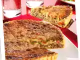 Recette Quiche au buf et aux légumes