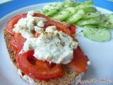 Recette Tartines tomate chevre et herbes de provence