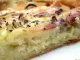 Recette Tarte oignons chèvre sur feuilles de brick
