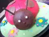 Recette Gâteau d'anniversaire belle la coccinelle