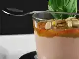 Recette Verrines de jambon au pesto rouge