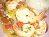 Recette Poêlée de crevettes top moumoutte - j'adore les soirées en amoureux