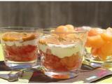 Recette Verrines tomates, ricotta et caviar d'aubergines