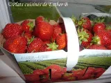 Recette Confiture de fraises ou framboises au micro-ondes