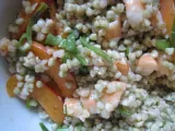 Recette Salade sarrasin / crevettes