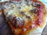 Recette Pizza bolognaise