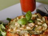 Recette Tartes salées au chèvre et aux courgettes, en croûte de riz, sans gluten