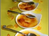 Recette Crème brûlée à la bergamote et ses bonbons caramélisés