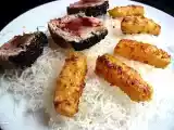 Recette Thon rouge au sésame noir, ananas aux épices