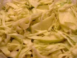 Recette Salade de chou crémeuse aux pommes vertes