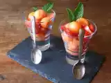 Recette Salade de fraises et billes de melon