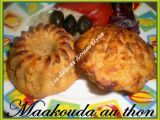 Recette Maakouda au thon