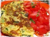 Recette Omelette aux fleurs de courgettes