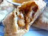 Recette Raviolis de porc au curry et pâte de cacahuètes