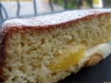 Recette Gâteau amandes pêches