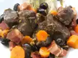 Recette Daube de joues de porc à la provençale pour marie de lucéram