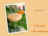 Recette Milk-shake nectarine et vanille