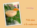 Recette Milk-shake nectarine et vanille