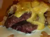 Recette Steack à l'echalote, ecume de pomme de terre ...