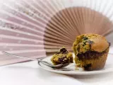 Recette Muffin au thé vert matcha et aux myrtilles