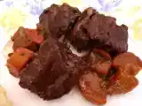 Recette Joue de boeuf au vin rouge