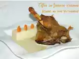 Recette Tajine de jarrets d'agneau, écume de ras el hanout