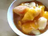 Recette Salade de pêches jaunes et blanches