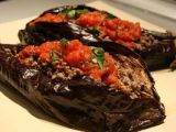 Recette Aubergine farcie à la viande