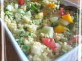 Recette Salade de couscous aux légumes