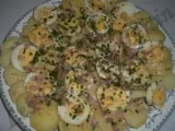 Recette Roti de porc froid, sauce origan, basilic et tomates séchées