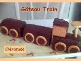 Recette Gâteau train
