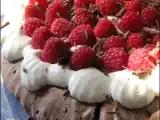 Recette Pavlova chocolat framboise de nigella