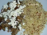 Recette Aubergines a la viande feta et quinoa