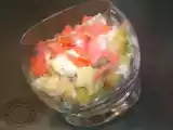 Recette Salade de pomme de terre tiedes au saumon fromage blanc aux herbes