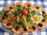 Recette Quinoa gourmand en salade.